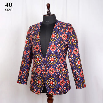 Women Blazer Double Ikat Patola