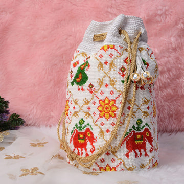 Moti Patola Beaded Batva