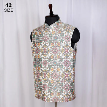 Modi Jacket Single Ikat Patola