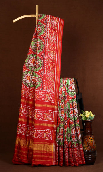 Twill Weave Patola Saree