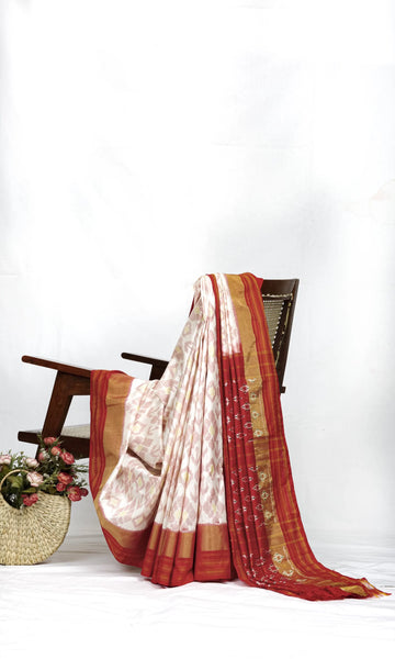 Pochampally Ikat Patola Saree