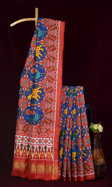 Double Ikat Patola Saree