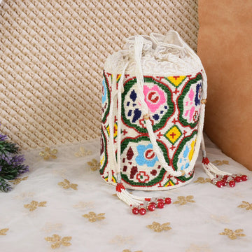 Moti Patola Beaded Batva