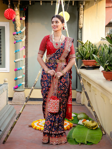 Double Ikat Patola Saree