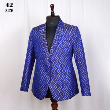 Women Blazer Single Ikat Patola