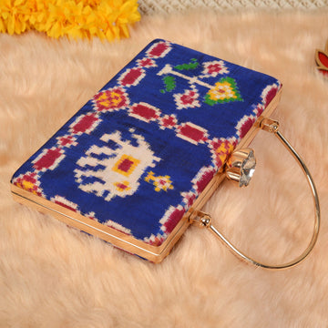Double Ikat Patola Clutch