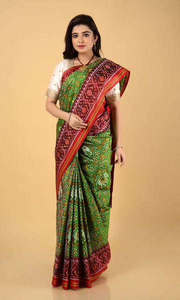 Single Ikat Patola Saree