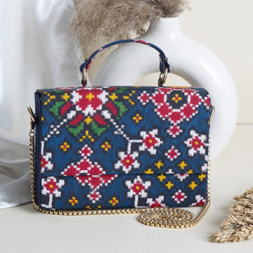 Double Ikat Patola Clutch