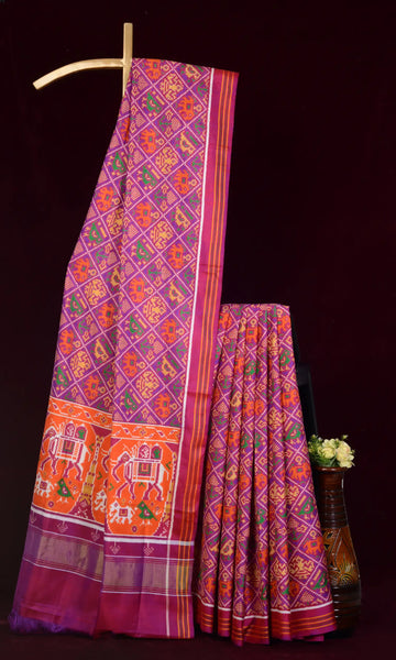 Double Ikat Patola Saree