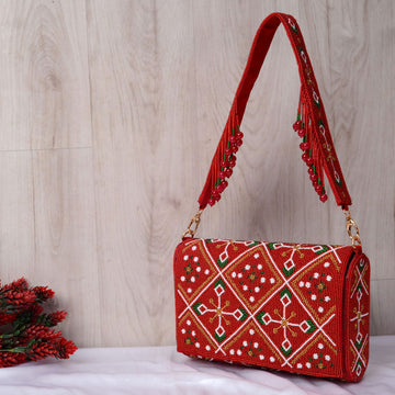 Moti Patola Beaded Batva