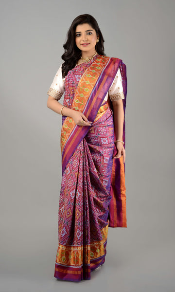 Rajkoti Patola Saree Chanda