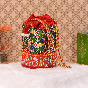 Patola Beaded Batva
