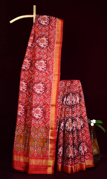 Single Ikat Patola Saree