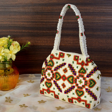 Patola Beaded Batva