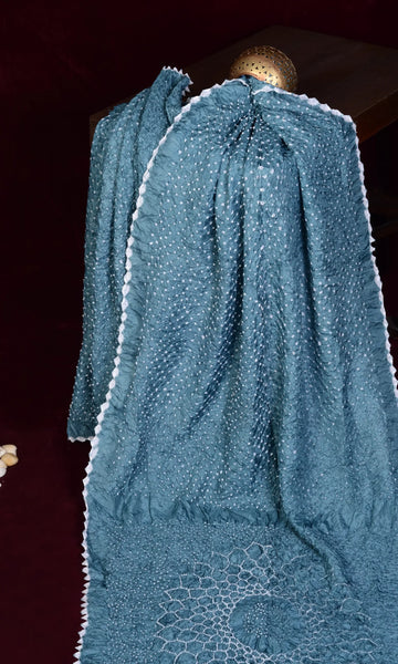 Makadi Bandhani Saree