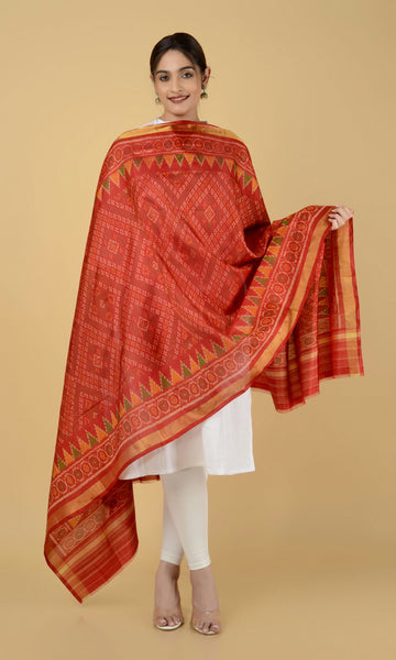 Rajkoti Patola Dupatta Chanda