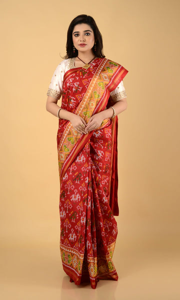 Rajkoti Patola Saree