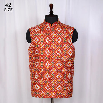 Modi Jacket Double Ikat Patola