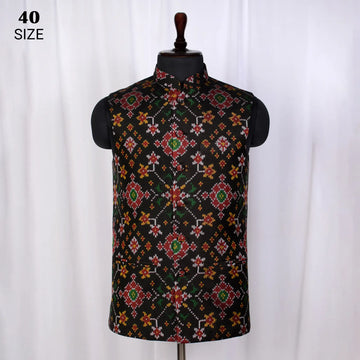 Modi Jacket Single Ikat Patola