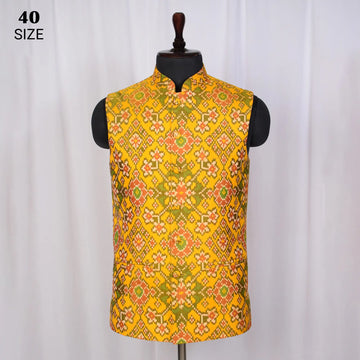 Modi Jacket Single Ikat Patola