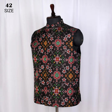Modi Jacket Single Ikat Patola