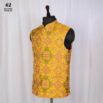 Modi Jacket Single Ikat Patola