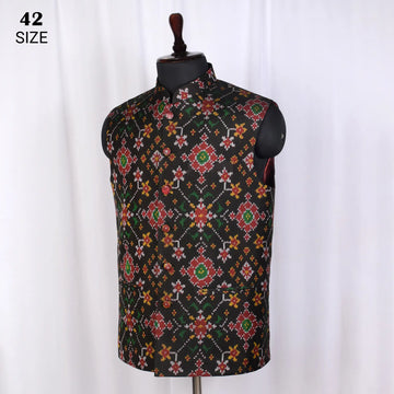Modi Jacket Single Ikat Patola