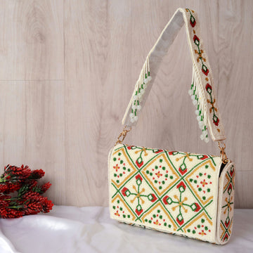 Moti Patola Beaded Batva