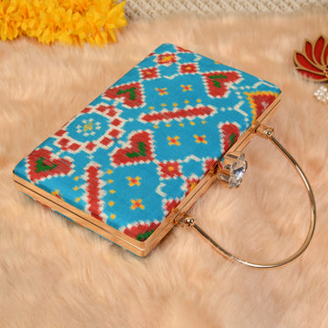 Double Ikat Patola Clutch