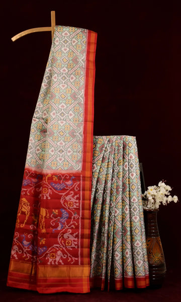 Single Ikat Patola Saree