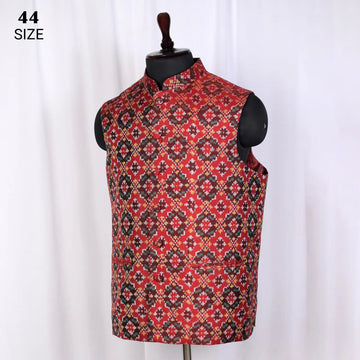 Modi Jacket Single Ikat Patola