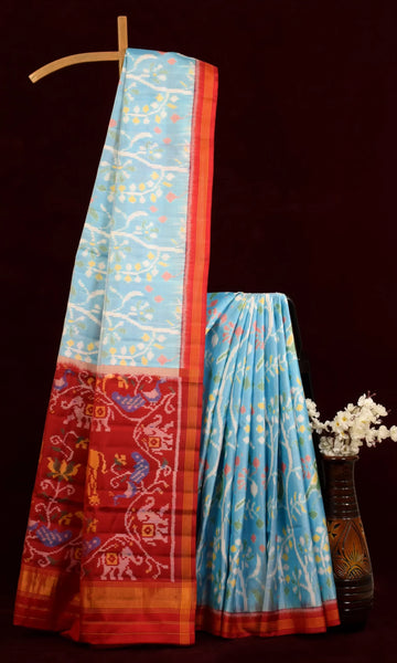 Single Ikat Patola Saree