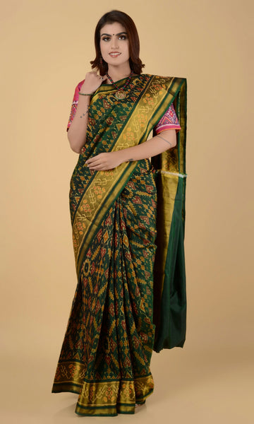 Rajkoti Patola Saree Manekchowk