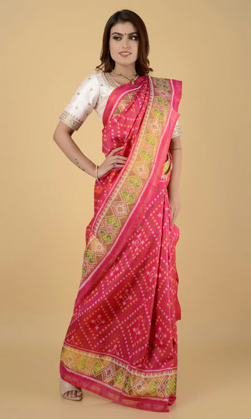 Rajkoti Patola Saree Chanda