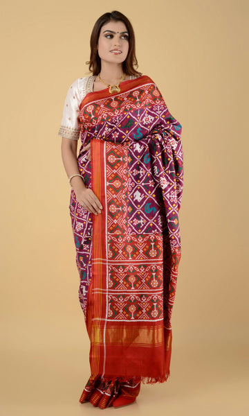 Double Ikat Patola Saree Patola Motifs