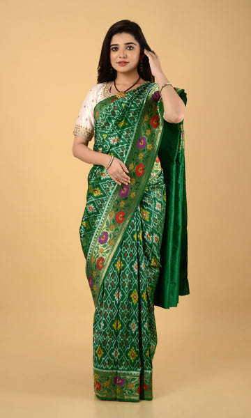 Paithani Sngle Ikat Patola