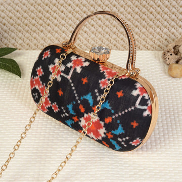 Double Ikat Patola Clutch