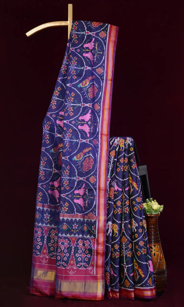 Single Ikat Patola Saree
