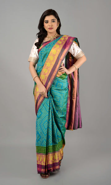 Rajkoti Patola Saree Chanda
