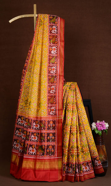 Single Ikkat Patola Saree