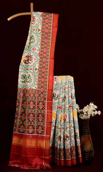 Double Ikat Patola Saree