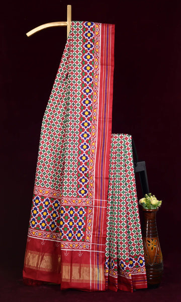 Double Ikat Patola Saree
