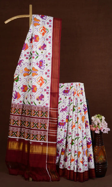Double Ikat Patola Saree