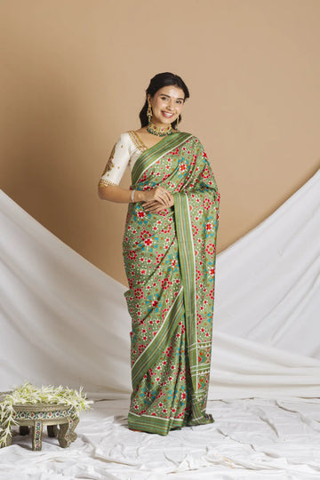 Double Ikat Patola Saree