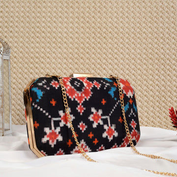 Double Ikat Patola Clutch