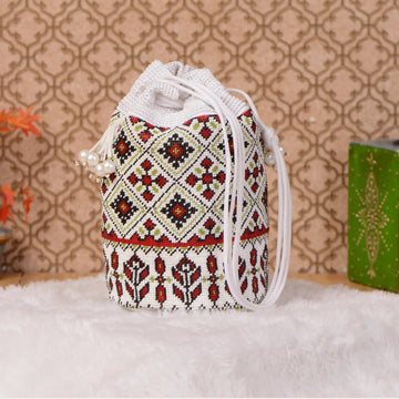 Patola Beaded Batva