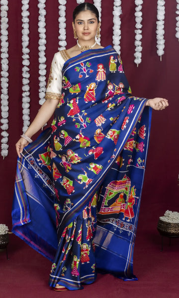 Double Ikat Patola Saree