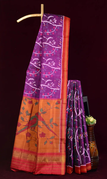Single Ikat Patola Saree