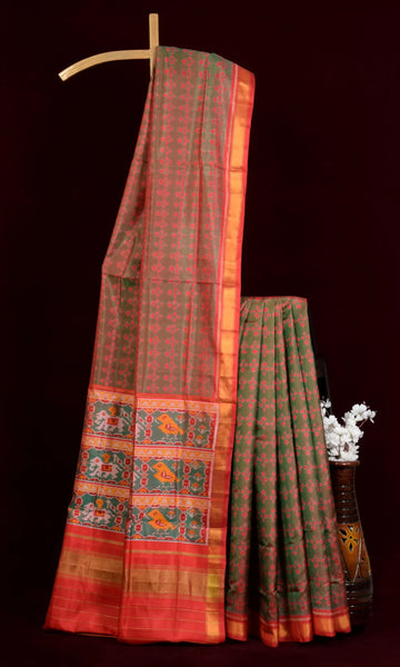 Rajkoti Patola Saree