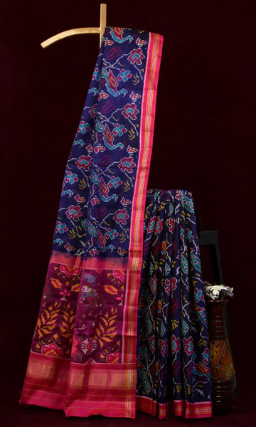 Single Ikat Patola Saree